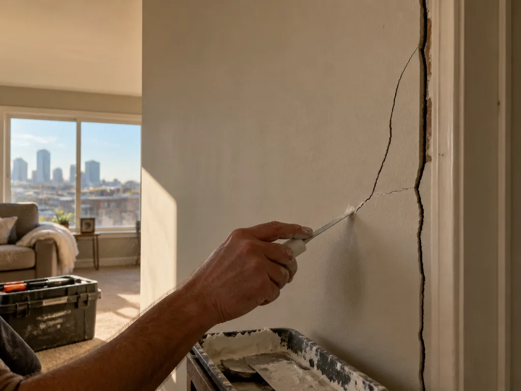 DIY vs calling a pro for a typical drywall crack in Milwaukee homes