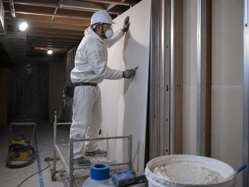 Basement Drywall